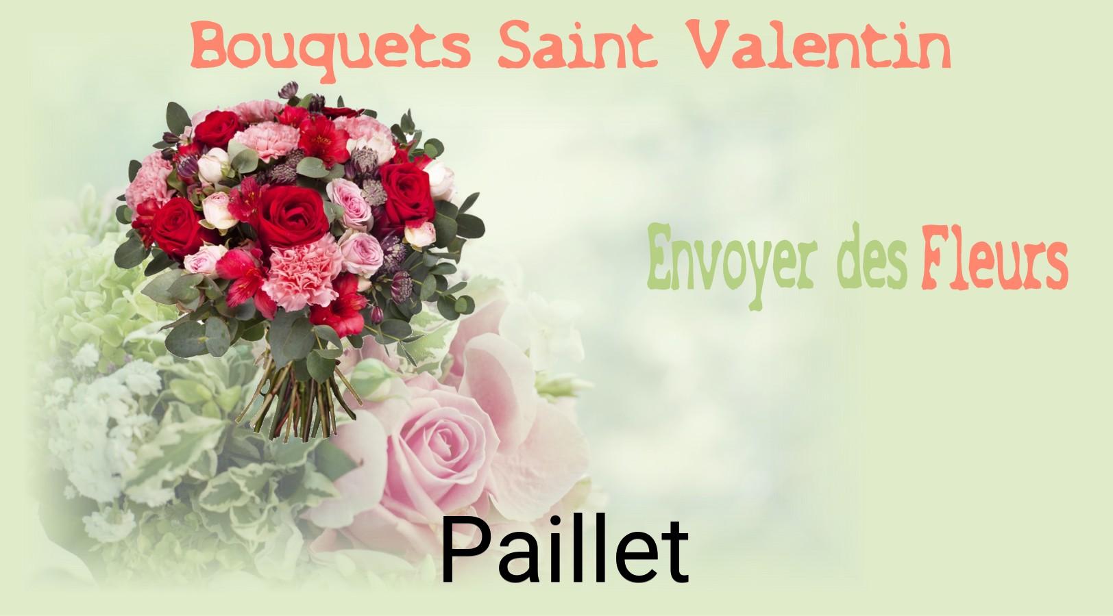 Roses de Saint-Valentin livrées à Paillet